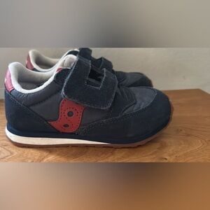 Saucony Kids' Navy and Red Sneakers